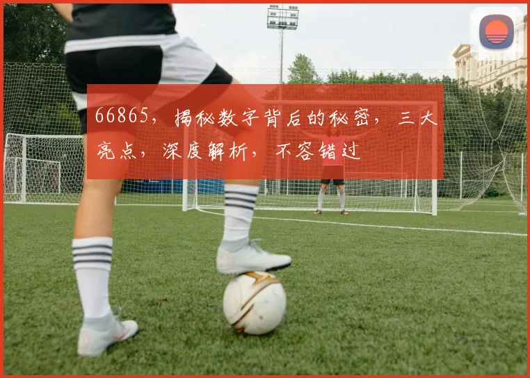 66865，揭秘数字背后的秘密，三大亮点，深度解析，不容错过
